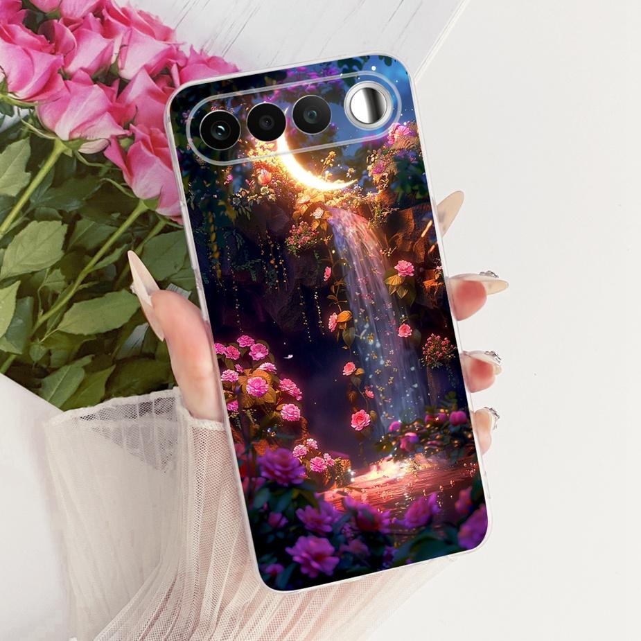 Чехол для Realme 16 5G RMX5171 Милый Кот Модный Расписной Чехол Мягкий Силиконовый Защитный Чехол Для Realme 16 Realme16 5G Чехол для Телефона