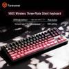 Qianxinzhe V80S Трехрежимная RGB Мембранная Клавиатура