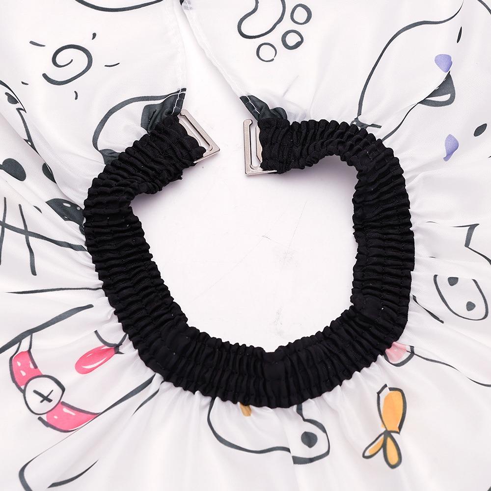 Милая детская накидка для парикмахера, водонепроницаемый парикмахерский халат для стрижки, парикмахерская