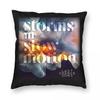 Storms In Slow Motion Pillowcase Polyester Linen Velvet Pattern Zip Decor Room Cushion Cover 18"