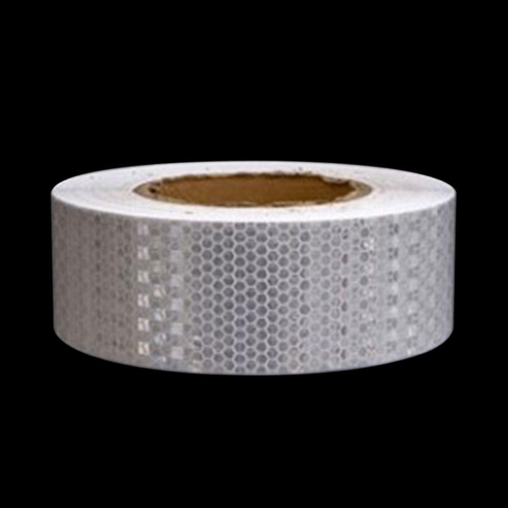 Пленка самоклеящаяся предупреждающая лента предупреждающая полоса светоотражающая лента для автомобиля безопасная наклейка-отражатель для автомобиля