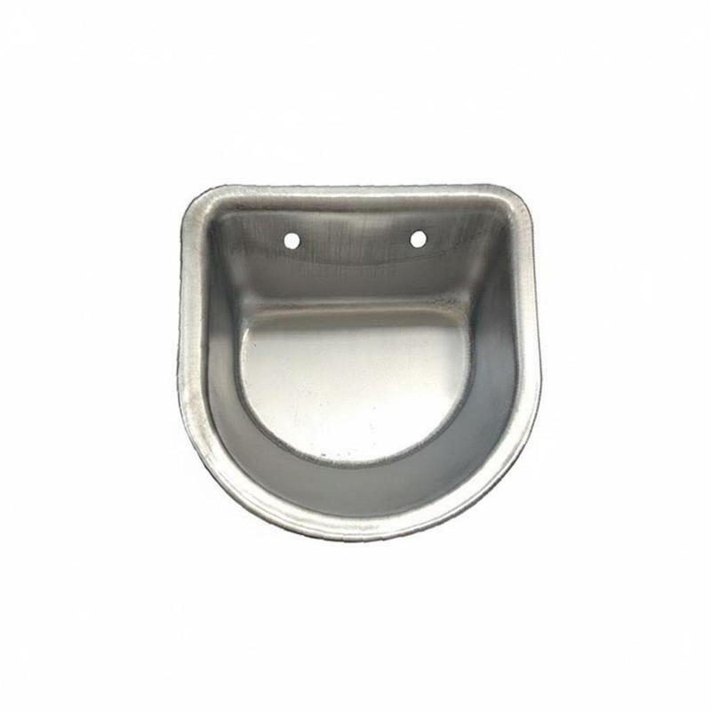 Multifunction Livestock Feeder Stainless Steel Automatic Water Bowl Sheep Pig Cow Trough for Barn or Stable Use