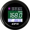 Для лодки, автомобиля, моторной яхты 52 мм Датчик GPS-спидометра + GPS-антенна 52 мм Водонепроницаемый TFT-экран Скорость ЖК-дисплей Общий пробег