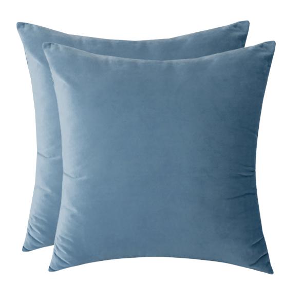 2 шт., высококачественные наволочки, против морщин, прочные, не выцветают, удобные, плюшевые, квадратные чехлы на подушки