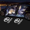 2 шт./4 шт. Светодиодные приветственные огни для дверей, подходят для Camry Cinema Land Cruiser Highlander Reiz Avalon, проекционные огни для дверей