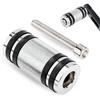 Motorcycle Shifter Peg with Raised Knobs Black Lever Foot Shift Pegs Compatible with Harley Davidson Street Glide Road King Softail Sportster Dyna