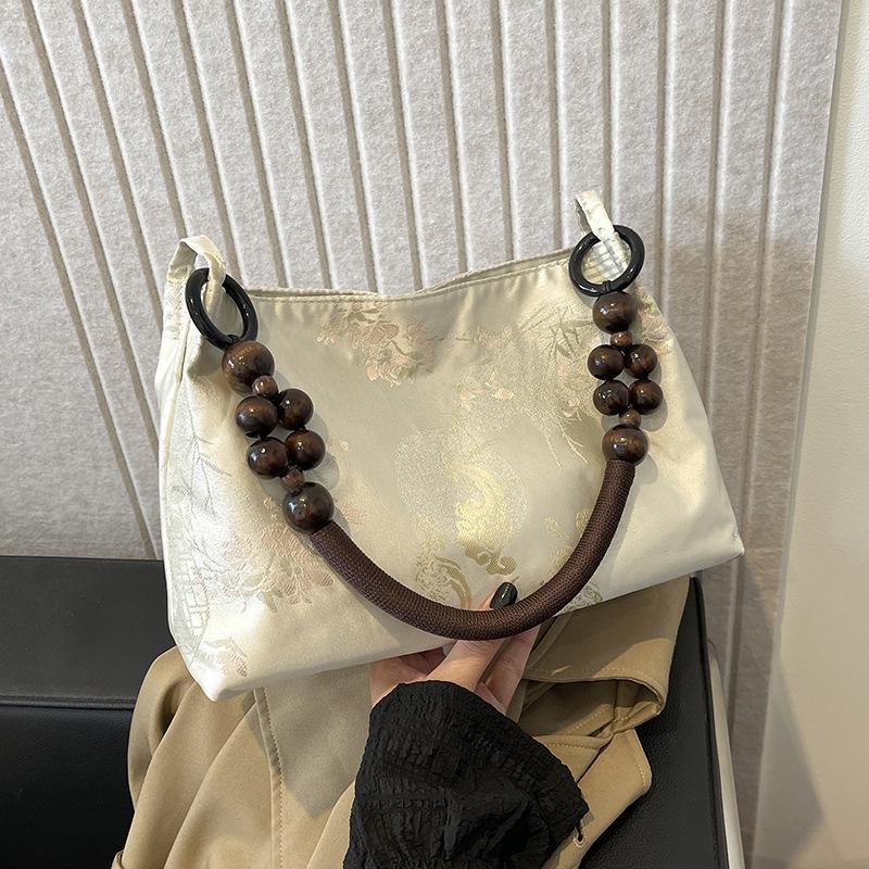 Новая женская сумка в китайском стиле, новая летняя модная сумка через плечо, большая вместимость, сумка-ведро для поездок на работу