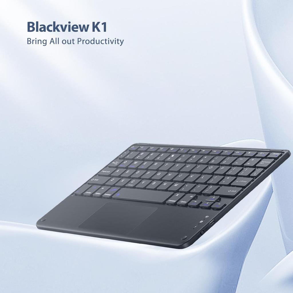 Blackview Беспроводная английская клавиатура Oscal K1 Bluetooth для планшетов Android IOS Windows