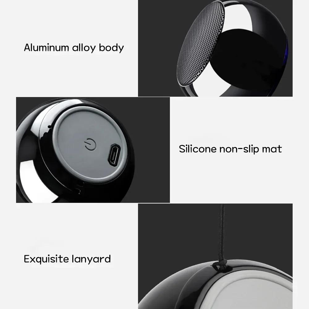 Беспроводная Bluetooth колонка M3 Звуковая коробка Для аудитории Металлическая Стерео Объемный Звук Сабвуфер Маленькие Мини Портативные Bluetooth колонки
