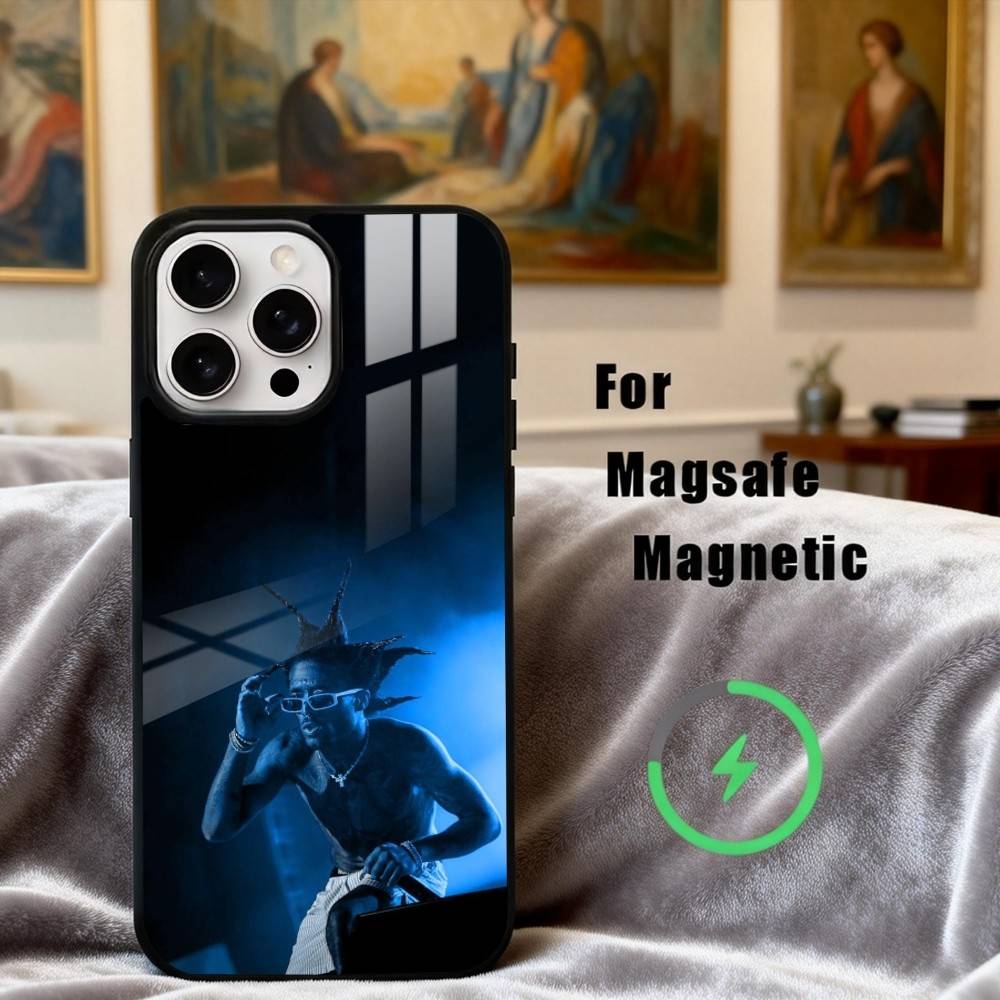 L-Lil U-Uzi-I Талантливый V-Vert Чехол для телефона для iPhone17,16,15,14,13,12,11 Plus,Pro Max Магнитный для Magsafe Беспроводная зарядка