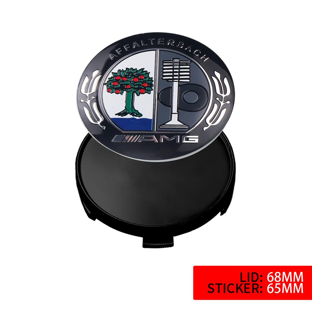 60mm/63mm/68mm Car Wheel Center Cap Hub Covers Badge Accessories for Mercedes Benz A B C E R G S Class AMG W124 W169 W176 W212