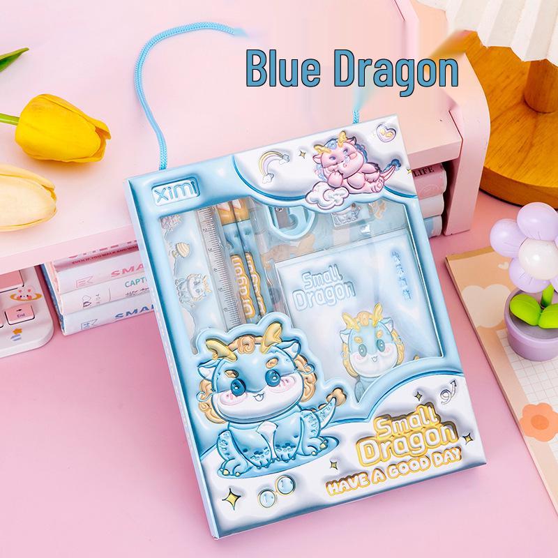 Подарочная коробка с канцелярскими товарами Sanrio ко Дню защиты детей и на выпускной. Идеально для воспитанников детского сада и учеников начальной школы.