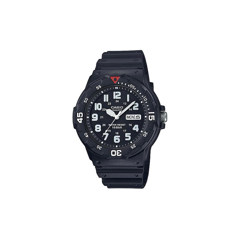 Casio Серия YOUTH-MRW диск три стрелки модный тренд повседневный простой студенческий мультяшный классический стрелочный дисплей дня и даты водонепроницаемый механизм MRW-200HJ-1BJH