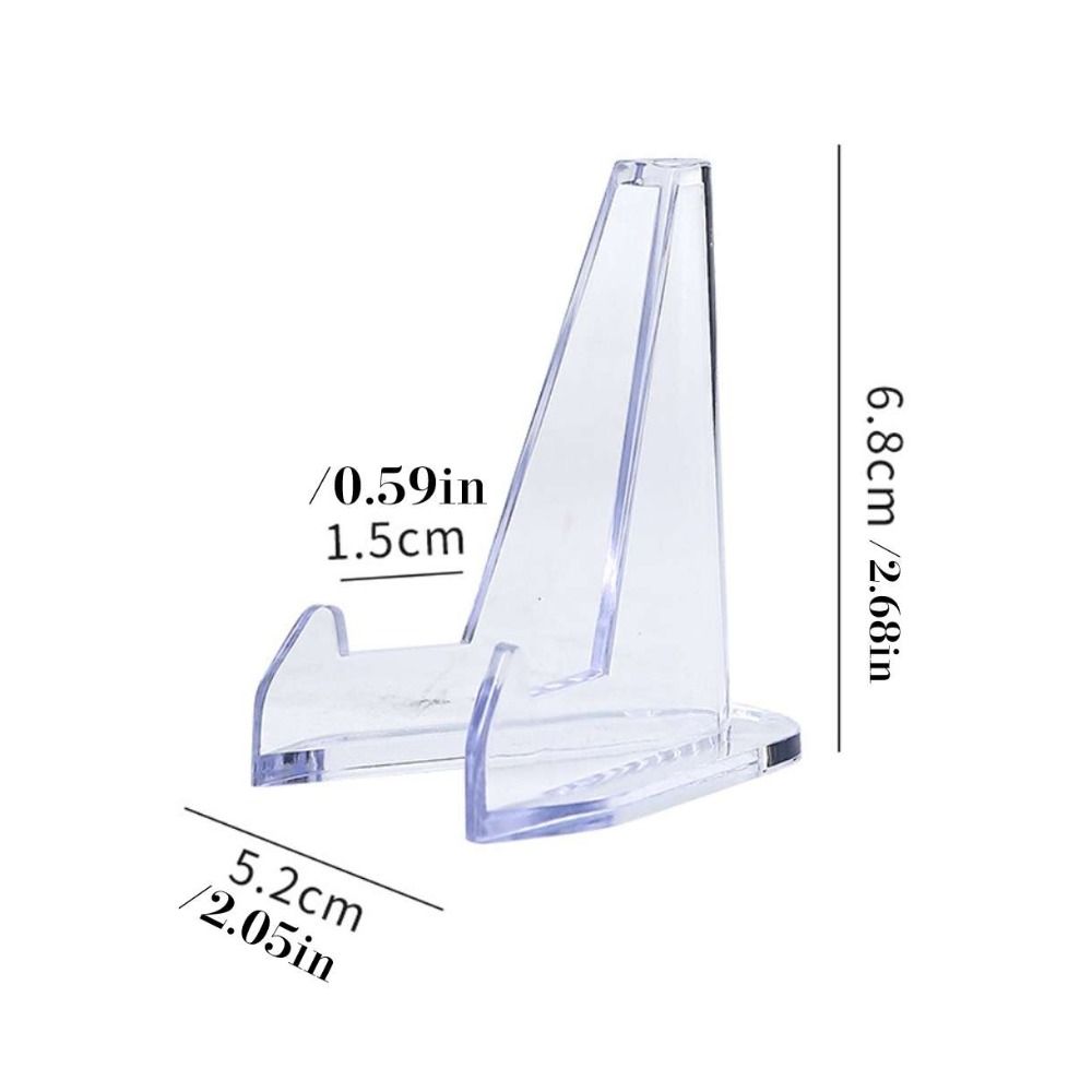 Acrylic Fashion Clear Bracelet Holder Bangle Organizer Jewelry Display Plate Jewelry Display Rack