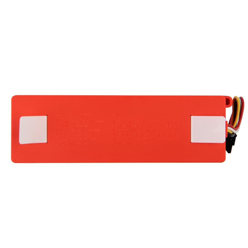 Replacement Battery BRR-2P4S-5200D For XIAOMI MIJIA Mi S50 S51 S55 T60 Sweeping Mopping Robot Vacuum Cleaner 5200mAh