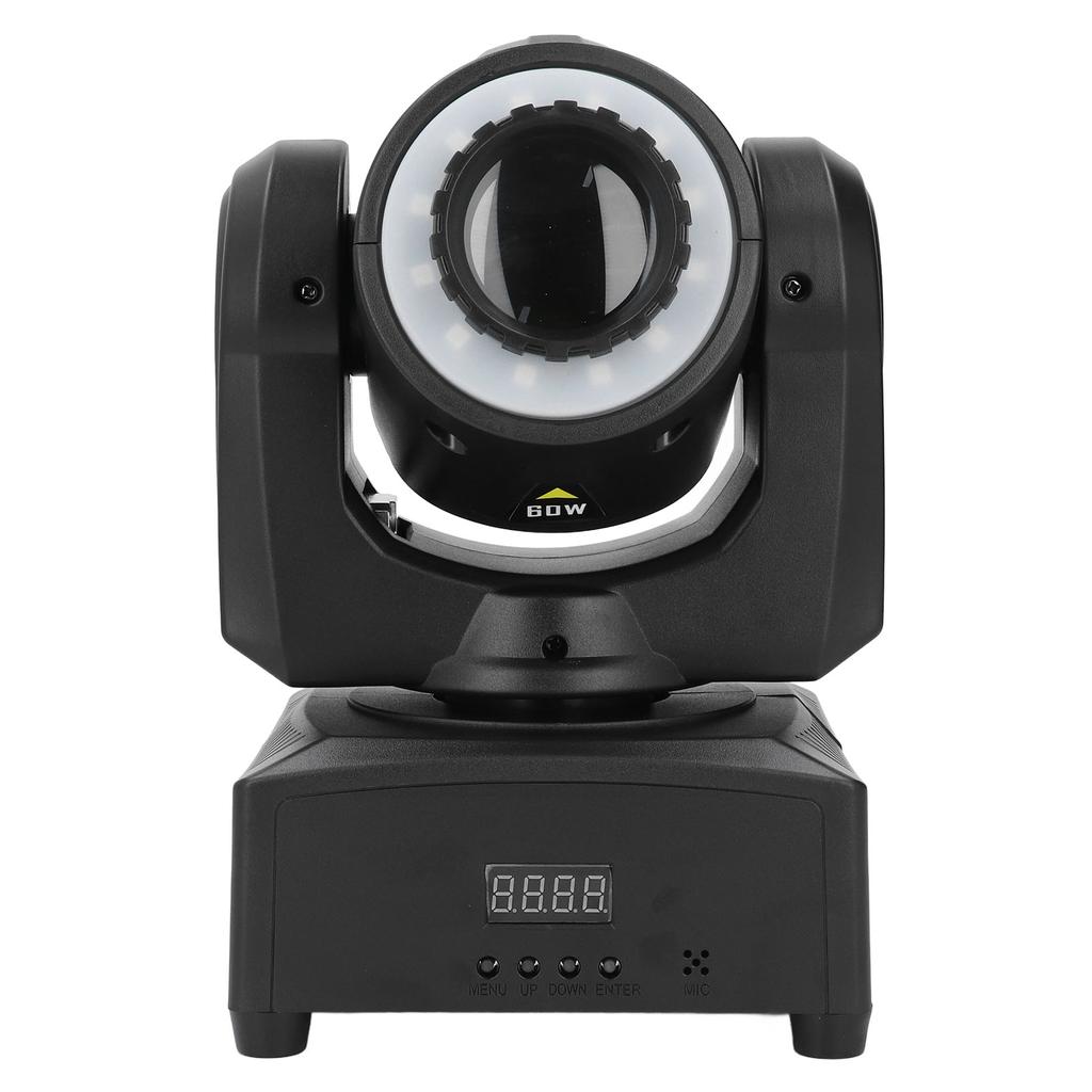 Светодиодный вращающийся прожектор, 8 режимов, 8 цветов, 9/11 каналов, многоцветный точечный светильник со звуковым управлением