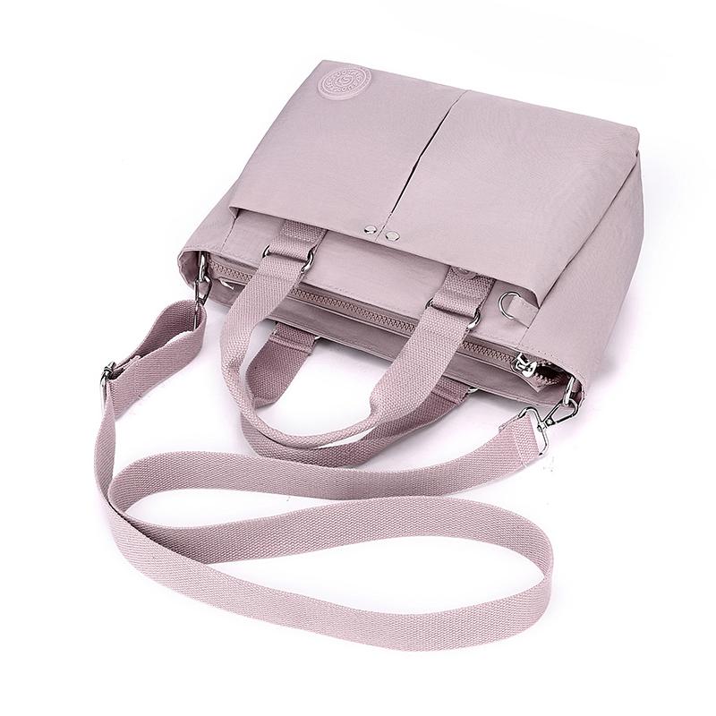 Легкая водонепроницаемая нейлоновая сумка на плечо, большая вместительная сумка, сумки на плечо для работы, школы и путешествий, сумки на плечо