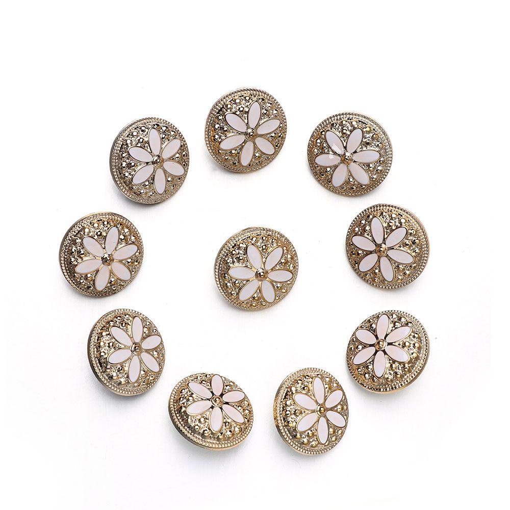 10Pcs/Set Handmade Ornaments DIY Sewing Accessories Clothing Buttons Needlework Shirt Buttons