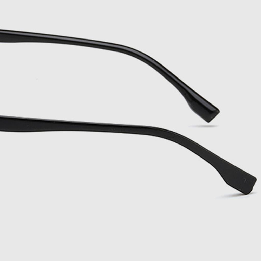 Automatic Light Sensing Large Frame Eyeglasses with Blue Light Protection and Photochromic Lenses for Myopia