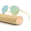Metal Front Frame Big Frame Sunglasses Mosaic Color Legs Classic Sunnies  Beach Vacation