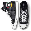 Converse Chuck Taylor All Star Удобные и Универсальные Высокие Эспадрильи Унисекс Черно-Белые