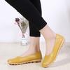 Women Leather Driving Moccasins Comfort Flats Casual Slip On Blue Nurse Plus Size Summer Ballet Shoes for Girl