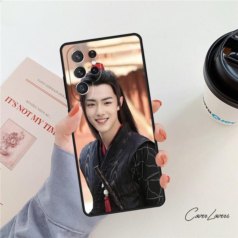Чехол для телефона «Необузданный Сяо Чжань» Для Samsung Galaxy S24 S25 S23 S22 Ultra Note 10 20 Plus S20 S21 FE Чехол