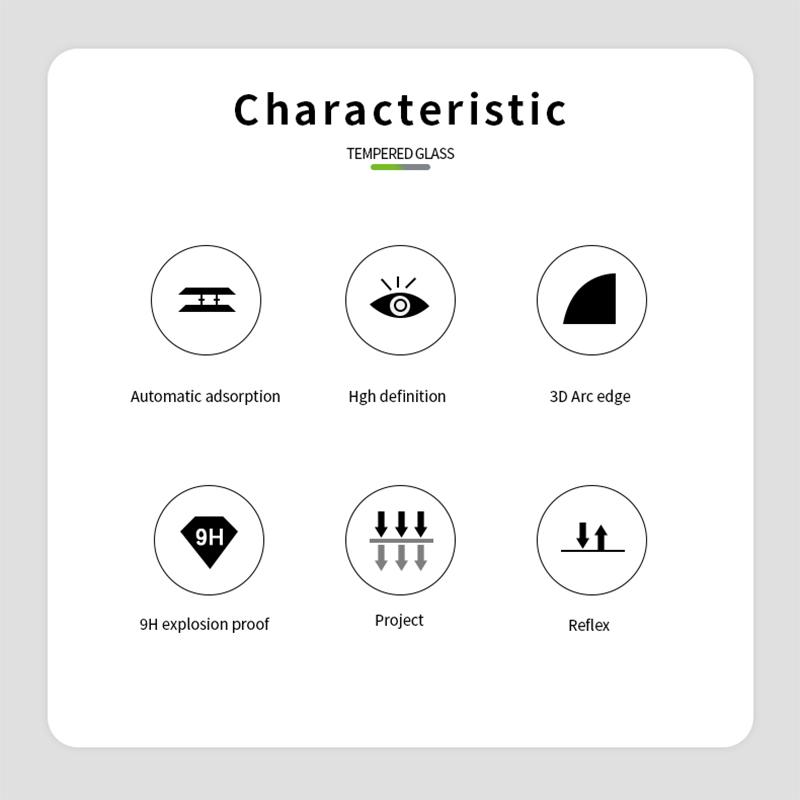 MOFI JK 3D Tempered Glass Film-1 for Samsung Galaxy A05s 4G 3D Curved Screen Protector Touch Sensitive