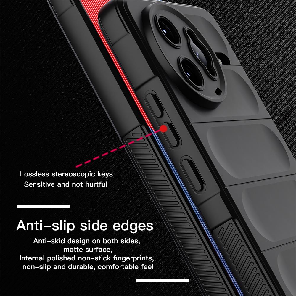 KEYSION Противоударный матовый чехол для Xiaomi POCO F7 Ultra F7 Pro Противоскользящий мягкий силиконовый чехол на заднюю панель телефона для POCO F7 Pro F7 Ultra