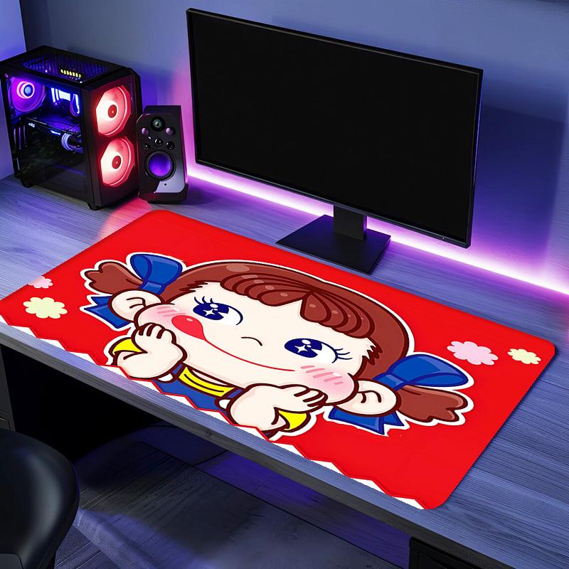 Peko Chan Mouse Pad - Non-Slip Rubber Base, Smooth Surface for Work,Gaming,Office,And Home Use, Desk Mouse Pad