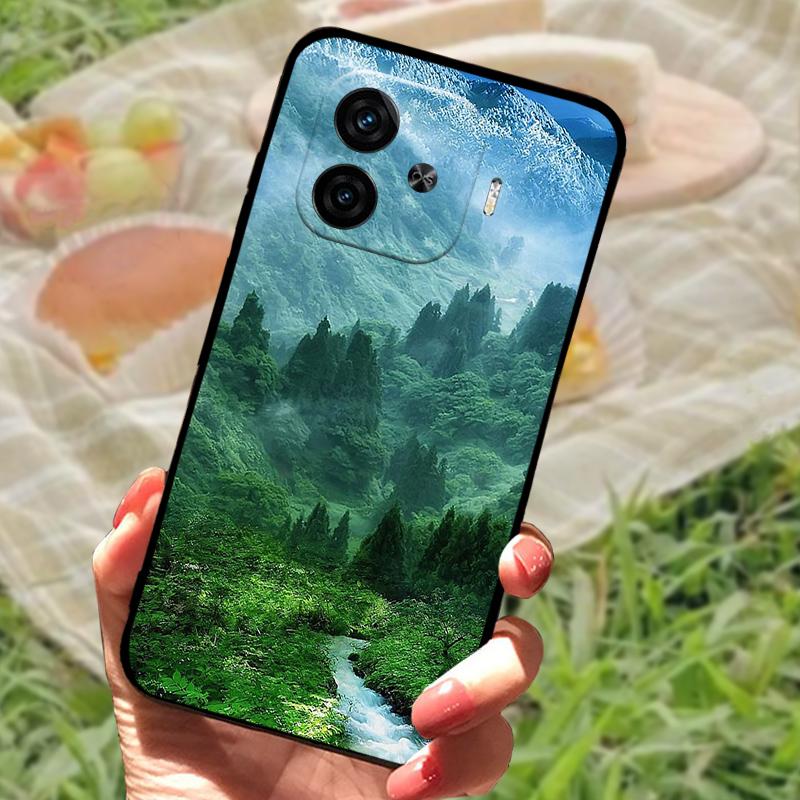 Для VIVO iQOO Z9 Turbo 5G Чехол Роскошная Мода Красивая Силиконовая Задняя Крышка Телефона Для IQOO Z9 5G Чехлы Защитный Чехол Capas