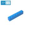 BRICKE 1x6 Brick Compatible with Lego 3009 3067 MOC Loose Parts Building Blocks