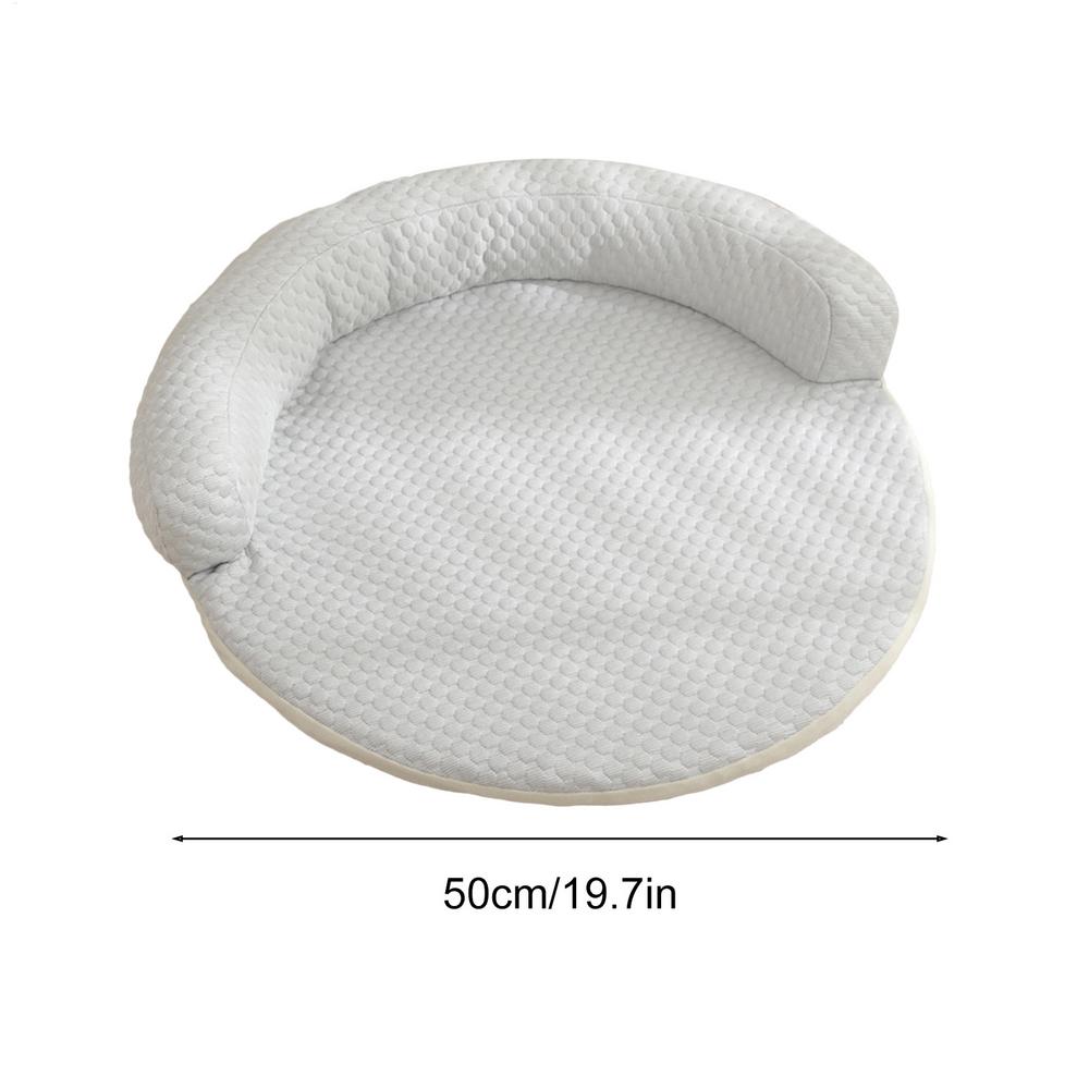 Dog Cooling Pad Cold Puppy Sleeping Mat Anti-Slip Washable Cooling Pet Bed For Veterinary Recovery Garden Family Picnic Car