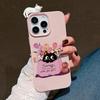 3D Phone Case for iPhone 11 13 17 Pro Max 17 Air Case iPhone 13 15 16 Pro Max 12 14 Pro Max 14 15 Plus Cute 3D Kitten Cartoon Leather