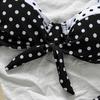 Bikini new European and American skirt suit, sexy women's swimsuit, new polka dot print swimsuit