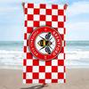 Пляжное полотенце с принтом Brentford FC, Большое мягкое быстросохнущее полотенце для пляжа, кемпинга, плавания