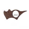Wooden Pet Beard Cats and Dogs Thumb Book Holder Portable Thumb Book Page Holder One-handed Book Press Bookmark