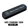Hidden Mobile Phone Number Plates Car Temporary Parking Signs Accessories For Benz AMG VIANO GLB GLC W108 W124 W126 W169 W176 R6