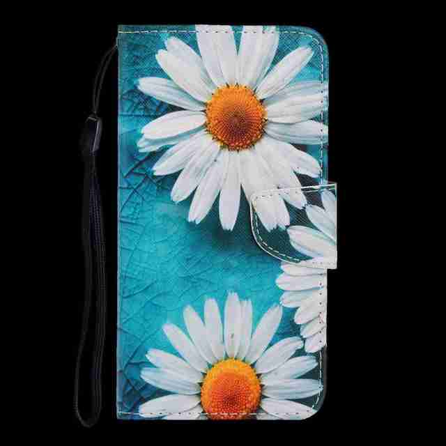 Кожаный чехол для Iphone 12 13 Pro Max, флип-кошелек, держатель для карт, модный чехол для телефонной книги с мультяшной росписью 12pro 13pro