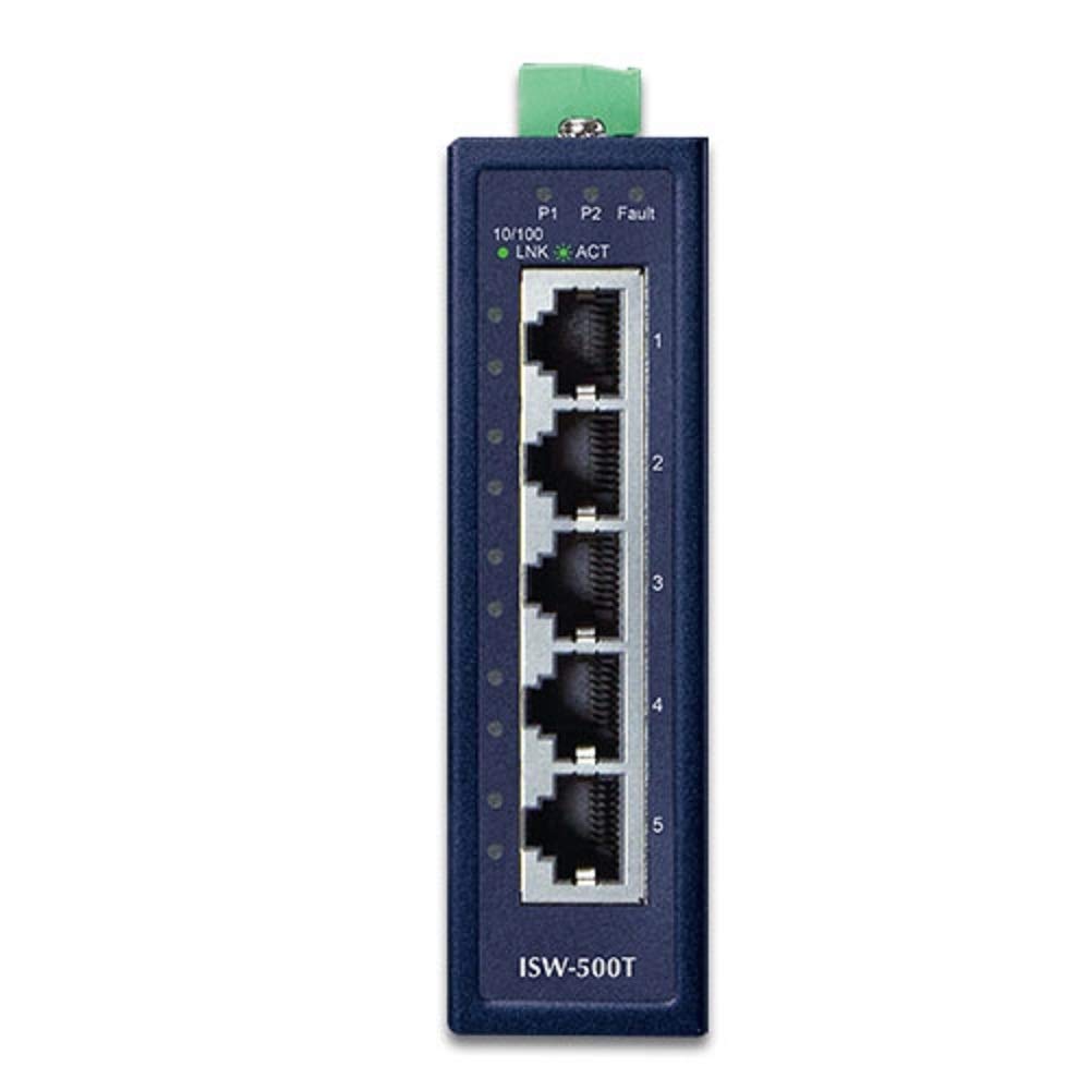 Промышленный компактный Ethernet-коммутатор ISW-500T 5-портовый 10/100TX