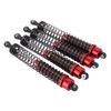 4PCS Oil Pressure Shock Absorbers Aluminum Alloy Model Vehicle Shock Damper Kit for 1 10 Scale RC Car 120mm Red