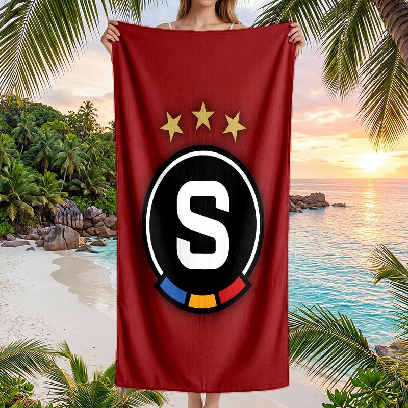 Ac Sparta Praha Fashion Beach Towel: Ideal for Summer Adventures Soft, absorbent and quick drying suitable for swimming and bathing