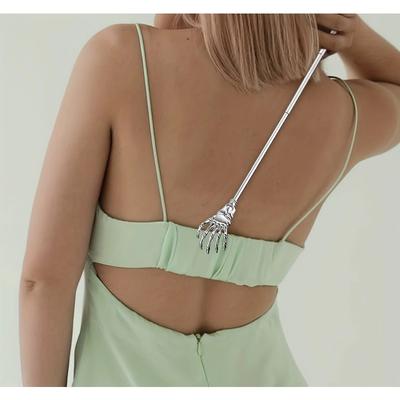 1 шт. Портативные подставки для рук с креативным дизайном «Призрачная рука», материал из алюминиевого сплава, выдвижные и выдвижные, массажер для снятия зуда на любой случай