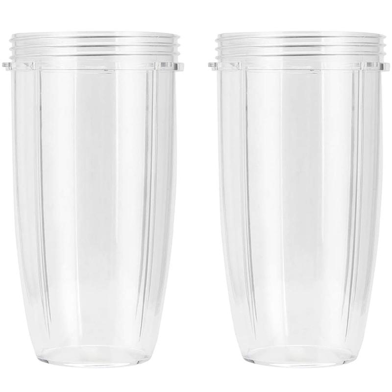 2 Pack Replacement Cup for Nutribullet Replacement Parts 32Oz for Nutri-Bullet 600W and 900W