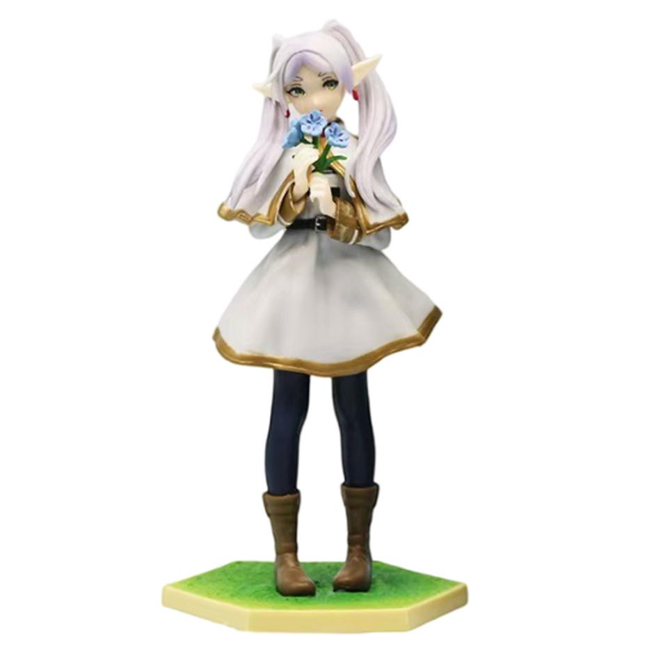 Фигурка Аниме Девушки Frieren Fern q-версия Noodle Sousou Beyond Journey End Модель Action Игрушка Подарок ПВХ давление нет s Подвижная Сочлененная Масштаб Детализированная