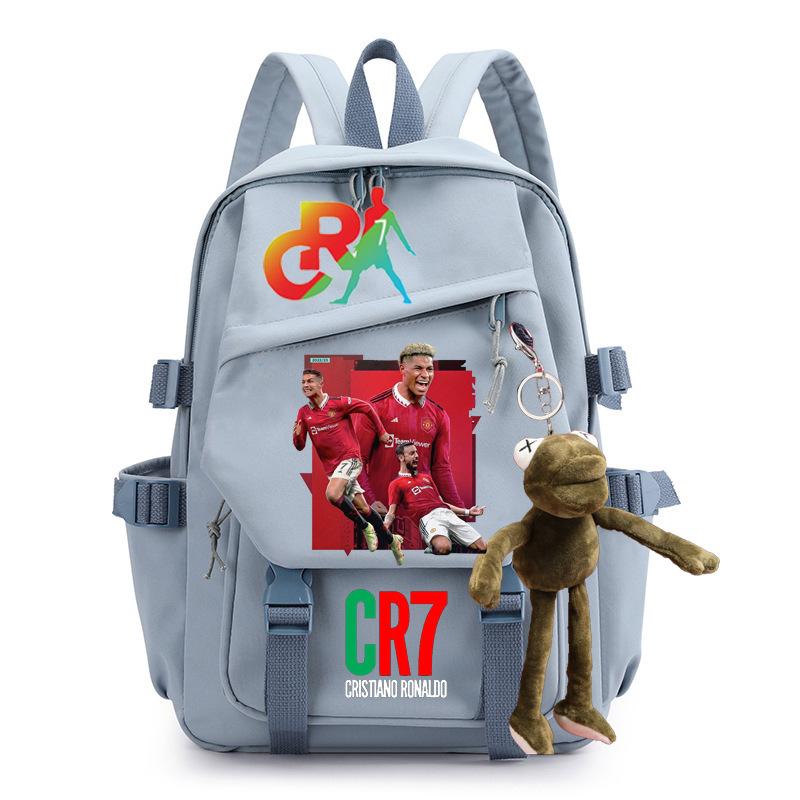 Трансграничный рюкзак с принтом для студентов, школьная сумка большой вместимости, модный европейский и американский рюкзак