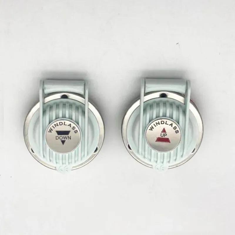 1 Pair Anchor Winch Conta 1 Up and 1 Down for Boat Marine Windlass Foot Switch 12V or 24V ABS NEW