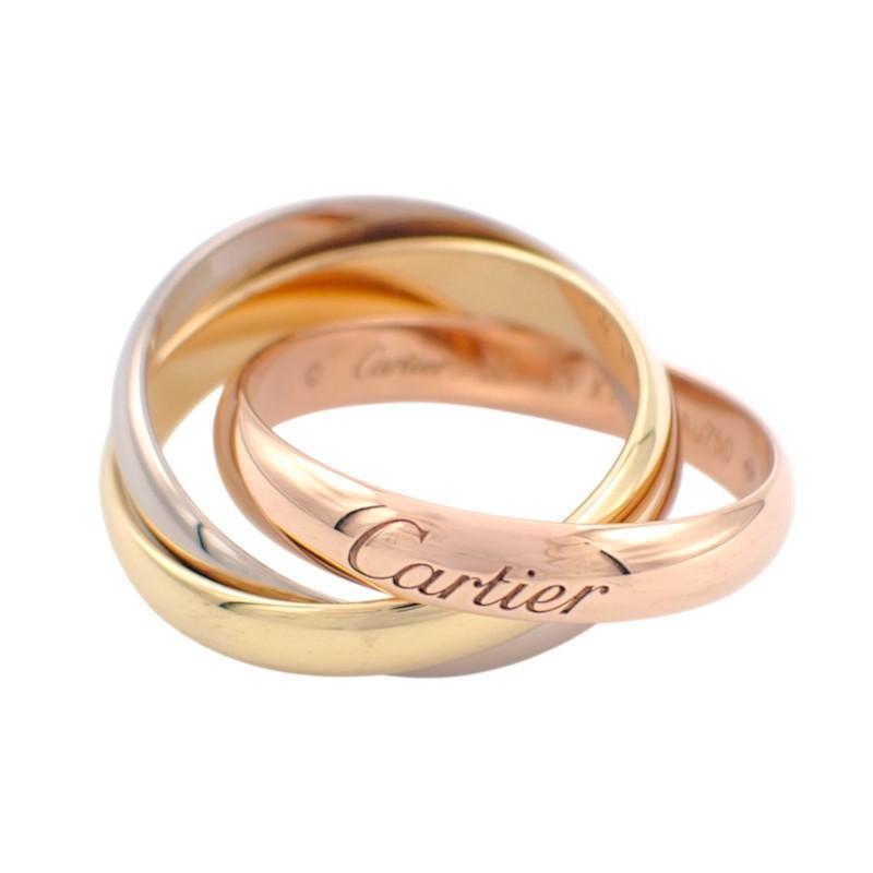 CARTIER  B4234252 #12(JP Size) ring gold K18 yellow gold/K18 Pink Gold Women