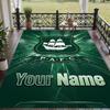 Custom Text Printed Rug Plymouth Argyle FC Non Slip Floor Carpet For Home Room Decor