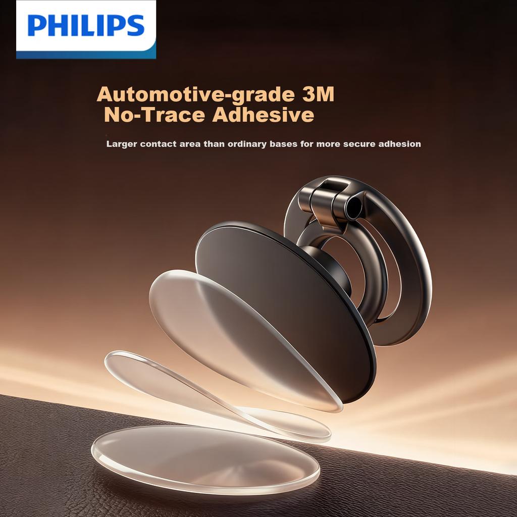 PHILIPS 2026 New Magnetic Car Phone Holder Non-Slip Dashboard Navigation Mount 2327